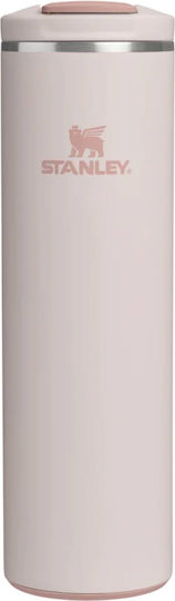 Stanley Κούπα Θερμός Ανοξείδωτο BPA Free 590ml Rose Quartz με Λαβή 10-13061-014