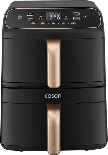 Cosori Air Fryer με Διπλό Αποσπώμενο Κάδο 8.6lt 1391504