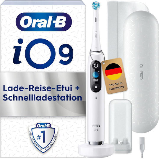 Oral-B Io Series 9 Ηλεκτρική Οδοντόβουρτσα Λευκή