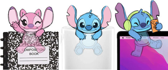 Disney Stitch (Διάφορα Σχέδια) 1τμχ 302-46451