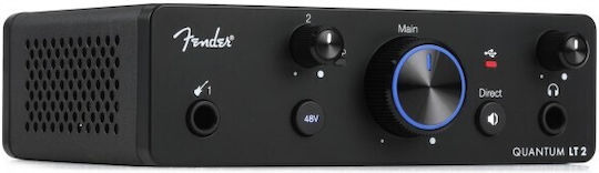 Fender Quantum LT 2 2777700612 Εξωτερική Επαγγελματική Κάρτα Ήχου με Σύνδεση USB