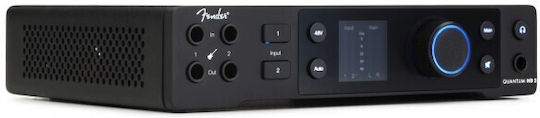 Fender Quantum HD 2 2777706608 Εξωτερική Επαγγελματική Κάρτα Ήχου με Σύνδεση USB