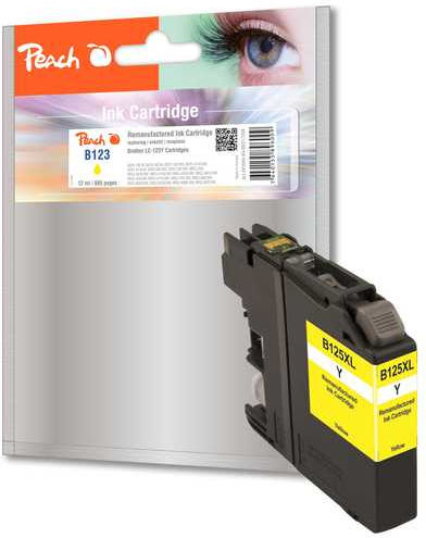 Peach Γνήσιο Μελάνι Εκτυπωτή InkJet Κίτρινο (PI500-84)