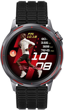 Huawei Watch GT Runner 2 Titanium 43mm Αδιάβροχο με Παλμογράφο (Μαύρο)