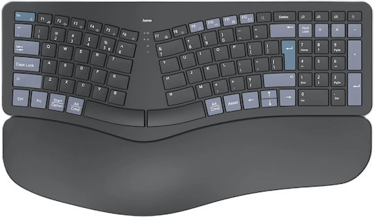 HAMA WK-900 Ασύρματο Bluetooth Πληκτρολόγιο Αγγλικό US Συμβατό με Mac