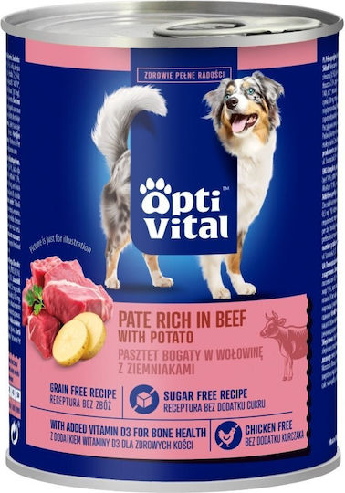 Eukanuba Υγρή Τροφή Σκύλων με Χοιρινό, Βοδινό και Πατάτες 400gr