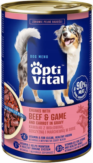 Reno Υγρή Τροφή Σκύλων σε Κονσέρβα με Βοδινό και Κρέας 1250gr