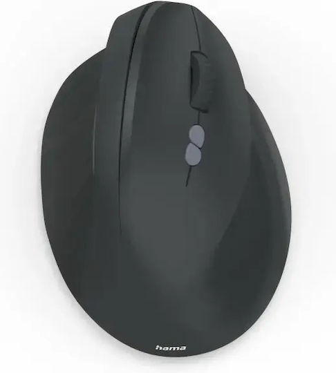 HAMA EWM-600 Ασύρματο Εργονομικό Bluetooth Ποντίκι Μαύρο