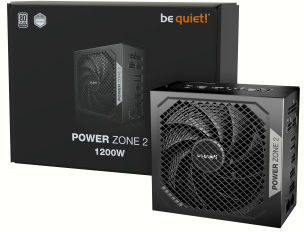 Be Quiet Power Zone 2 1200W Μαύρο Τροφοδοτικό Υπολογιστή Full Modular 80 Plus Platinum