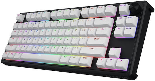 HATOR Skyfall 80 MAG Ασύρματο Ηall Effect Gaming Πληκτρολόγιο Tenkeyless με Magnetic διακόπτες και RGB φωτισμό (Αγγλικό US)