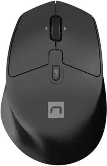 Natec Kite Ασύρματο Bluetooth Ποντίκι Μαύρο