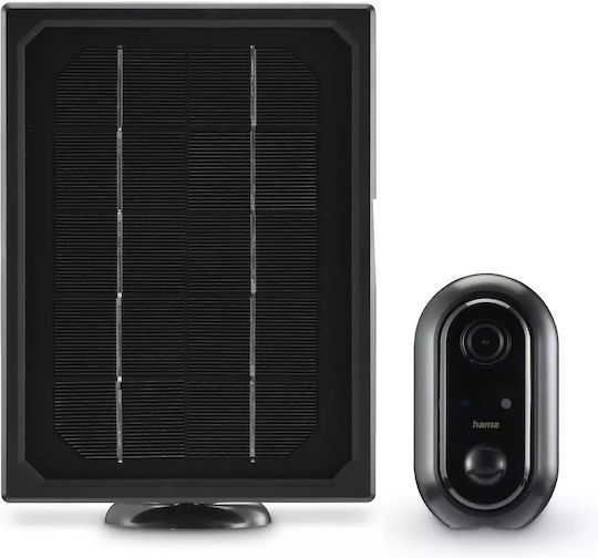 HAMA 01348822 IP Κάμερα Παρακολούθησης Wi-Fi Αδιάβροχη Μπαταρίας με Μικρόφωνο