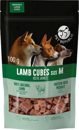 Pet Republic Λιχουδιά Σκύλου Μεσαίων Φυλών με Αρνί 100gr