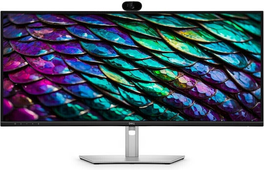 Dell Pro P P3426WEV IPS Curved Monitor 34.1" QHD 3440x1440 με Χρόνο Απόκρισης 5ms GTG