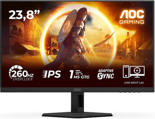 AOC 24G4ZRE IPS Monitor 23.8" FHD 1920x1080 260Hz με Χρόνο Απόκρισης 1ms GTG