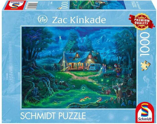 Haunted House, Zac Kinkade Puzzle 2D 1000pcs