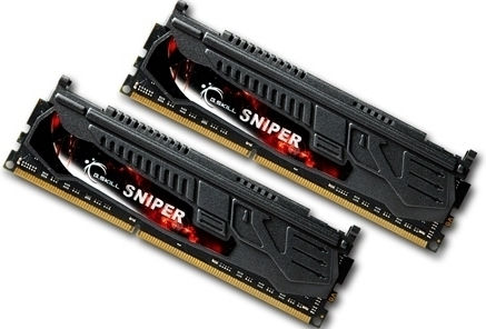 G.Skill Sniper DDR3 8GB RAM με 2x4GB Modules και Ταχύτητα 1866 για Desktop F3-14900CL9D-8GBSR