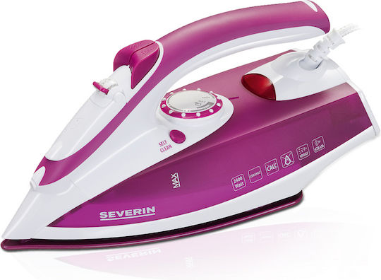 Severin BA 3243 Σίδερο Ατμού 2400W με Ανοξείδωτη Πλάκα