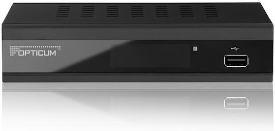 Opticum AX Lion AX Lion Ψηφιακός Δέκτης Mpeg-4 Full HD (1080p) με Λειτουργία PVR (Εγγραφή σε USB) Σύνδεσεις SCART / HDMI / USB