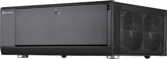 Silverstone GD10 Home Theater Κουτί Υπολογιστή Μαύρο