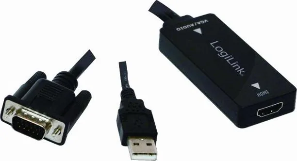 15908811-orig LogiLink Μετατροπέας USB-A / VGA male σε HDMI female 1τμχ CV0060 - Image 1