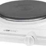 Clatronic 271698 Επιτραπέζια Εστία Εμαγιέ Μονή Λευκή