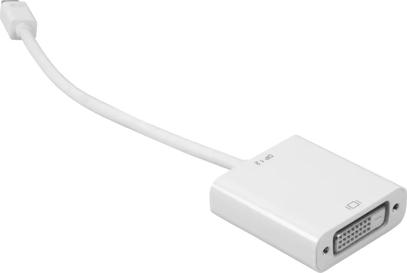 20150721094353_sharkoon_mini_displayport_male_dvi_female Sharkoon Μετατροπέας mini DisplayPort male σε DVI-D female Λευκό 1τμχ - Image 1