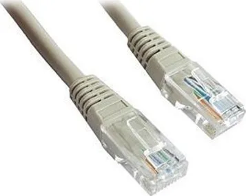 Cablexpert U/UTP Cat.5e Καλώδιο Δικτύου Ethernet 0.5m Γκρι 1τμχ PP12-05M
