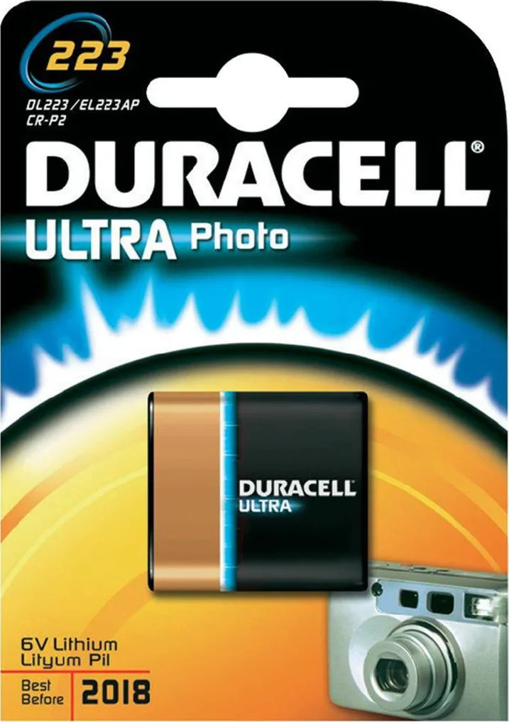 20160527130048_duracell_ultra_cr_p2_1tmch Duracell Ultra Μπαταρία Λιθίου CR-P2 6V Για Επαγγελματικές Κάμερες & Ηλεκτρονικές Βρύσες 1τμχ - Image 1