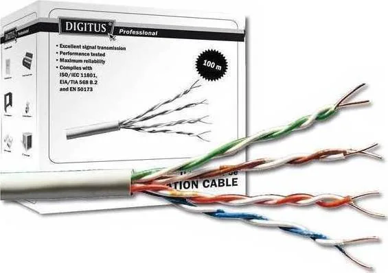 20160530160827_digitus_u_utp_cat_5e_cable_100m_gri_dk_1511_v_1 Digitus U/UTP Cat.5e Καλώδιο Δικτύου Ethernet χωρίς ακροδέκτες 100m Γκρι 1τμχ DK-1511-V-1 - Image 1