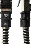 Patchsee S/FTP Cat.6a Cable 1.5m Μαύρο (PCI6-F/5)