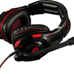 Modecom MC-832 Over Ear Gaming Headset με σύνδεση USB Κόκκινο