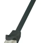 LogiLink U/UTP Cat.6 Καλώδιο Δικτύου Ethernet 5m Μαύρο 1τμχ CP2073U