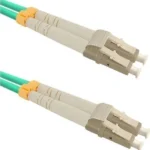 Qoltec Optical Fiber LC-LC Cable 2m Τιρκουάζ (54344)