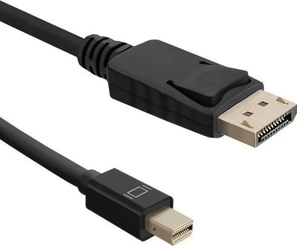 20170630155941_qoltec_cable_displayport_male_mini_displayport_male_1_8m_50434 Qoltec Cable DisplayPort male - mini DisplayPort male 1,8m (50434) - Image 1