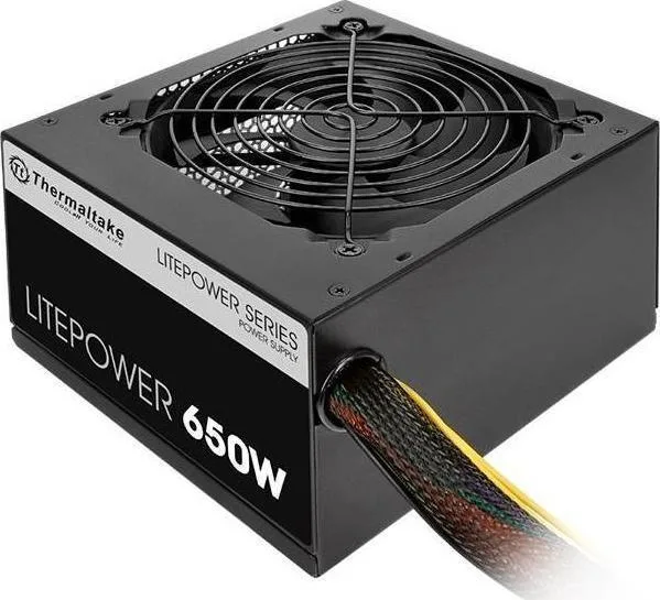 20171219111526_thermaltake_litepower_650w Thermaltake Litepower 650W Μαύρο Τροφοδοτικό Υπολογιστή Full Wired - Image 1