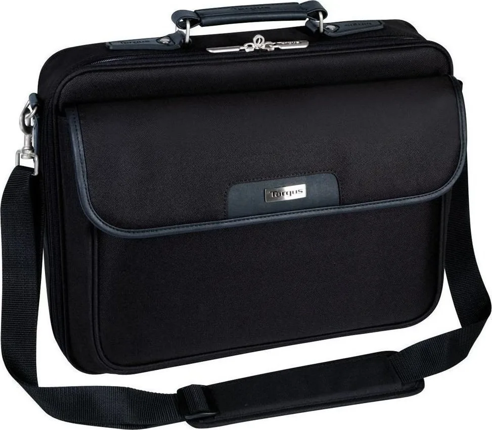20180116154453_targus_notepac_clamshell_case_16 Targus Notepac Clamshell Τσάντα Ώμου / Χειρός για Laptop 15.6" σε Μαύρο χρώμα - Image 1