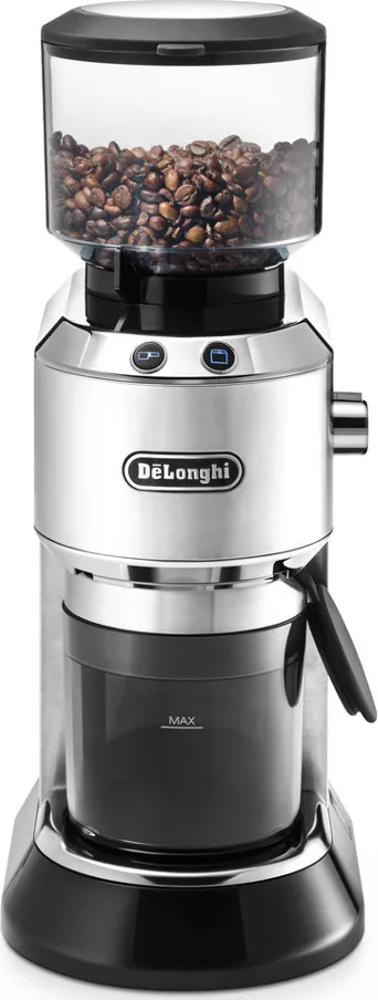 20180521122405_delonghi_kg_520_m De'Longhi KG 520.M Ηλεκτρικός Μύλος Καφέ 150W με Χωρητικότητα 350gr και 18 Επίπεδα Άλεσης Ασημί - Image 1