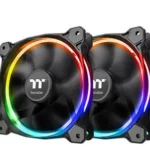 Thermaltake Riing 12 LED RGB Radiator Fan Sync Edition Case Fan 120mm με Σύνδεση 4-Pin PWM 3τμχ