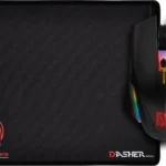Thermaltake Talon Elite RGB Gaming Gear Combo Gaming Ποντίκι 5000 DPI Μαύρο