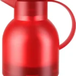 Emsa Samba Vacuum Jug Quick Press Κανάτα Θερμός Πλαστικό 1lt Κόκκινο