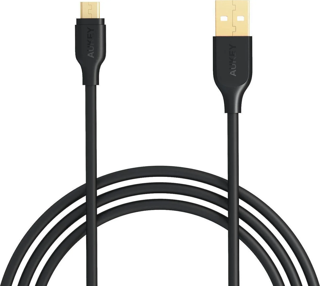 20190222154515_aukey_regular_usb_2_0_to_micro_usb_cable_mayro_1m_cb_md1 Aukey Regular USB 2.0 to micro USB Cable Μαύρο 1m (CB-MD1) - Image 1