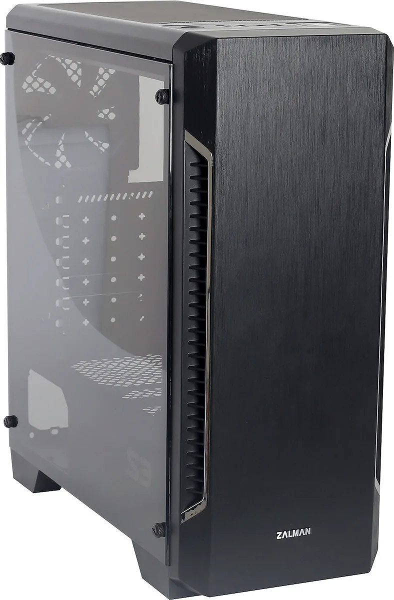 20190322105428_zalman_s3 Zalman S3 Gaming Midi Tower Κουτί Υπολογιστή με Πλαϊνό Παράθυρο Μαύρο - Image 1