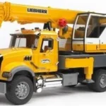 Bruder Mack Granite Liebherr Crane Truck Γερανός 1:16 για 3+ Ετών