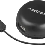 Natec Bumblebee USB 2.0 Hub 4 Θυρών με σύνδεση USB-A (NHU-1330)