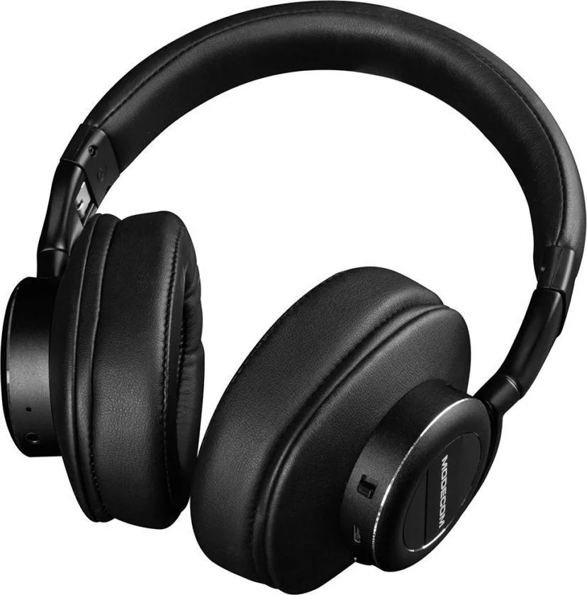 20190530163406_modecom_mc_1001_hf Modecom MC-1001 HF Ασύρματα Bluetooth Over Ear Ακουστικά με 16 ώρες Λειτουργίας Μαύρα - Image 1