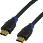 LogiLink HDMI 2.0 Cable HDMI male - HDMI male 1m Μαύρο CH0061