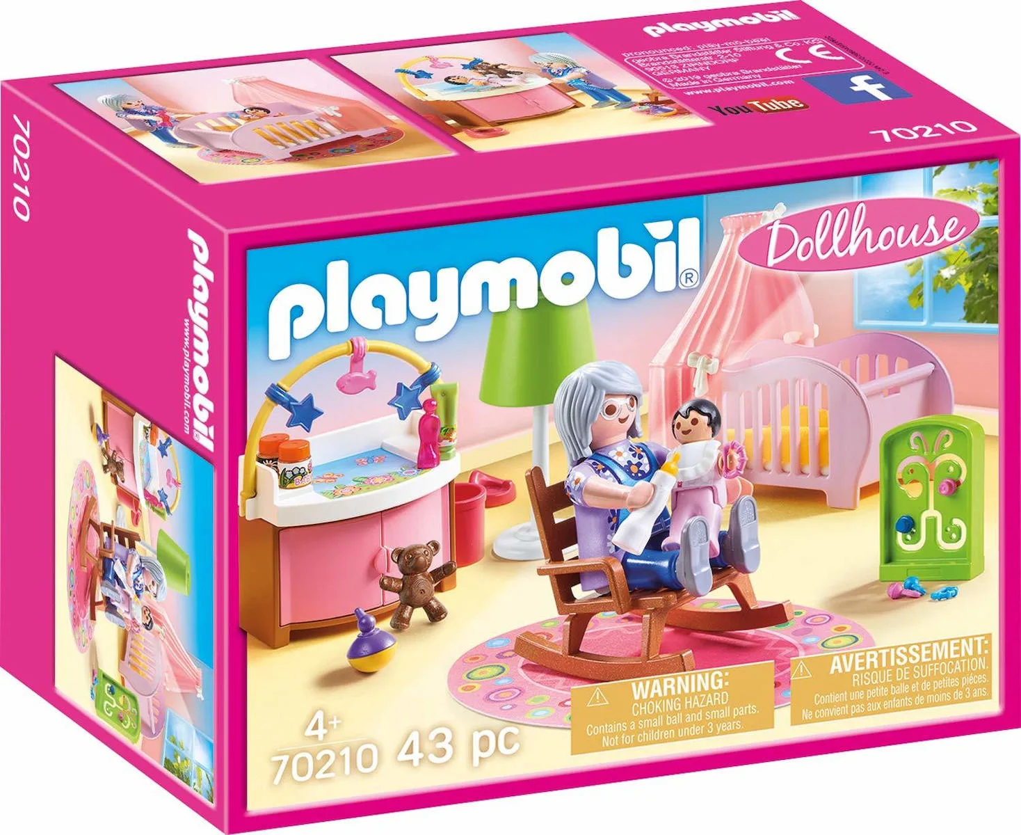 20190703170318_playmobil_dollhouse_nursery Playmobil Dollhouse Δωμάτιο Μωρού για 4 ετών 70210 - Image 1