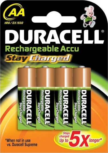 20190725144938_duracell_rechargeable_stay_charged_aaa_750mah_4tmch Duracell StayCharged Επαναφορτιζόμενες Μπαταρίες AAA Ni-MH 750mAh 1.2V 4τμχ - Image 1