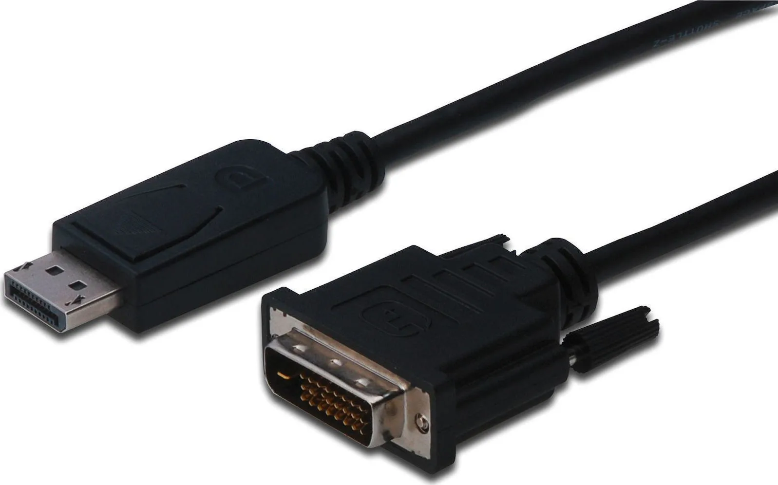 20200206110629_digitus_cable_dvi_d_male_displayport_male_1_0m_ak_340301_010_s Digitus Cable DVI-D male - DisplayPort male 1.0m (AK-340301-010-S) - Image 1